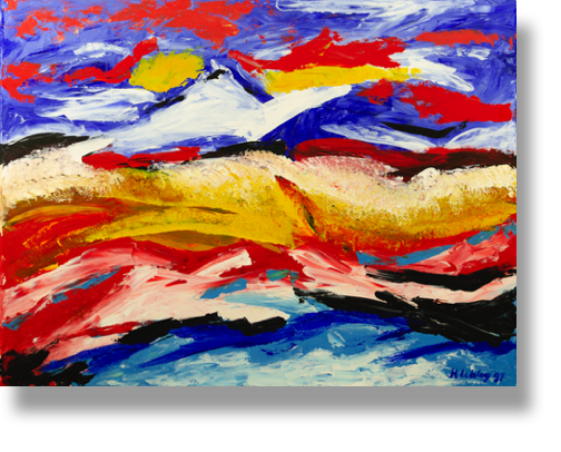 "Noorwegen Hardangervidda 3"
Oil on canvas
80 x 60 cm "Noorwegen Hardangervidda 3"
Oil on canvas
80 x 60 cm